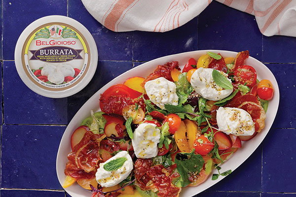 Stone Fruit & Tomato Salad